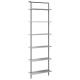 Könyvespolc szürke sonoma 60 x 24 x 203 cm faanyag Könyvespolc szürke sonoma 60 x 24 x 203 cm faanyag