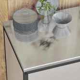 Konyhai tároló készlet hattem 2 pcs ezüst rozsdamentes acél