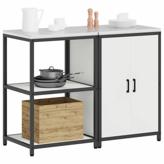 Konyhai tároló készlet hattem 2 pcs fehér