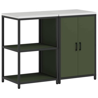 Konyhai tároló készlet hattem 2 pcs olajzöld