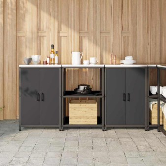 Konyhai tároló készlet hattem 3 pcs fekete