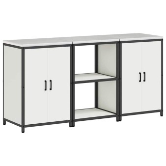 Konyhai tároló készlet hattem 3 pcs fehér