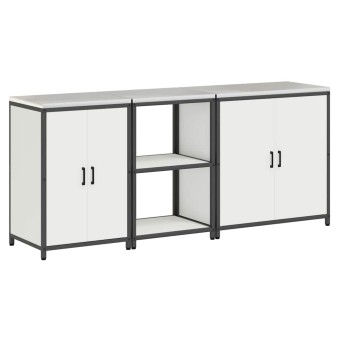 Konyhai tároló készlet hattem 3 pcs fehér