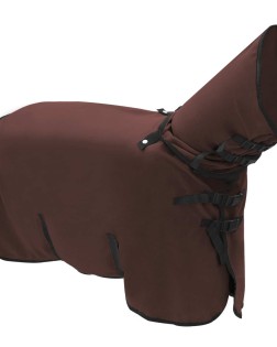 Ló takaró teljes sötét barna 75 cm poliészter