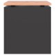 Kerti pad fekete 40 x 40 x 43 cm acél Kerti pad fekete 40 x 40 x 43 cm acél