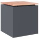 Kerti pad antracit 40 x 40 x 43 cm acél Kerti pad antracit 40 x 40 x 43 cm acél