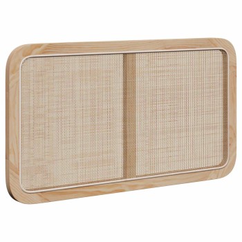 Fejtámla fejtámlával természetes 100 x 55 x 3 cm rattan