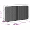 Fejtámla fejtámlával természetes 100 x 55 x 3 cm rattan