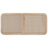 Fejtámla fejtámlával természetes 120 x 55 x 3 cm rattan