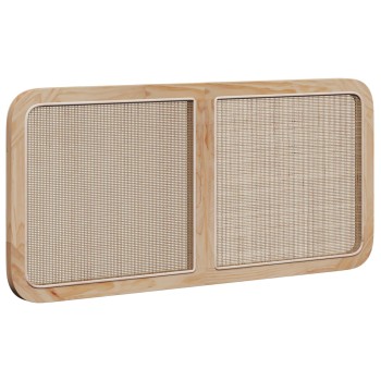Fejtámla fejtámlával természetes 120 x 55 x 3 cm rattan