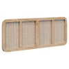 Fejtámla fejtámlával természetes 140 x 55 x 3 cm rattan