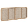 Fejtámla fejtámlával természetes 140 x 55 x 3 cm rattan