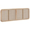 Fejtámla fejtámlával természetes 160 x 55 x 3 cm rattan