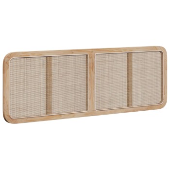 Fejtámla fejtámlával természetes 160 x 55 x 3 cm rattan