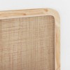 Fejtámla fejtámlával természetes 180 x 55 x 3 cm rattan