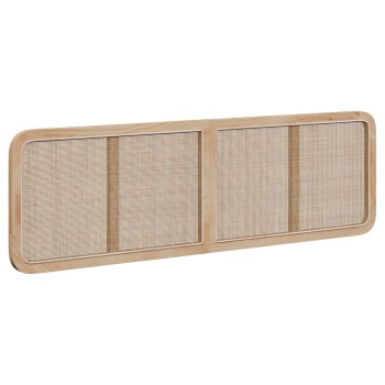 Fejtámla fejtámlával természetes 180 x 55 x 3 cm rattan