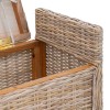 Tárolópad gendt természetes 110 x 40 x 50 cm rattan