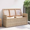 Tárolópad gendt természetes 110 x 40 x 50 cm rattan