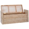Tárolópad gendt természetes 110 x 40 x 50 cm rattan