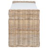 Tárolópad gendt természetes 110 x 40 x 50 cm rattan