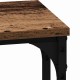 Fészkelt kávézó asztal 3 pcs régi fa 50.5 x 35 x 53 cm faanyag Fészkelt kávézó asztal 3 pcs régi fa 50.5 x 35 x 53 cm faanyag