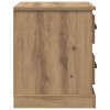 Éjjeliszekrény 2 db artisan tölgy 39 x 39 x 47.5 cm szerelt fa