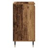 Széf 2 pcs öreg fa 40 x 35 x 70 cm műszaki fa és vas