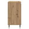Széf 2 pcs artisan tölgy 40 x 35 x 70 cm műszaki fa és vas