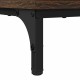Fürdőszobai mosdószekrény füstölt tölgy 60.5 x 33.5 x 61 cm Fürdőszobai mosdószekrény füstölt tölgy 60.5 x 33.5 x 61 cm