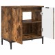 Fürdőszobai mosdószekrény füstölt tölgy 60.5 x 33.5 x 61 cm Fürdőszobai mosdószekrény füstölt tölgy 60.5 x 33.5 x 61 cm