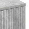 Széf beton szürke 69,5 x 33 x 82 cm faanyag