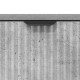 Széf fiókkal beton szürke 89.5 x 33 x 82 cm faanyag
