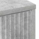Széf fiókkal beton szürke 89.5 x 33 x 82 cm faanyag