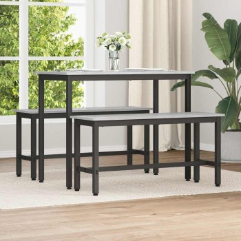 Étkező pad szürke sonoma 100 x 32,5 x 48,5 cm