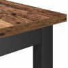 Étkező pad öreg fa 100 x 32,5 x 48,5 cm műszaki fa és acél