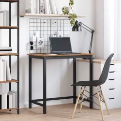 Asztal öreg fa 100 x 50 x 76,5 cm műszaki fa és acél