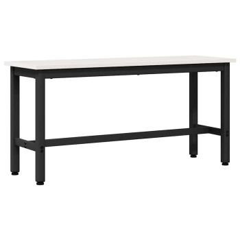 Étkező pad fehér 100 x 32,5 x 49 cm tömör fenyőfa
