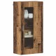 Fali szekrény polcokkal régi fa 55 x 29 x 100 cm faanyag