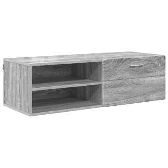 Fából készült szekrény szürke sonoma 100,5 x 39 x 30 cm faanyag