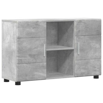 Széf ajtóval florin beton szürke 88,5 x 30,5 x 55,5 cm faanyag