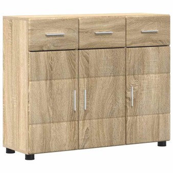 Széf polcokkal florin sonoma tölgy 88,5 x 30,5 x 73 cm faanyag