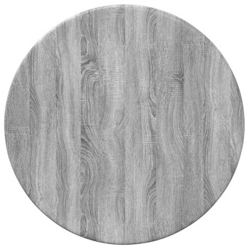 Asztallap szürke sonoma ø 30 x 1,5 cm faanyag