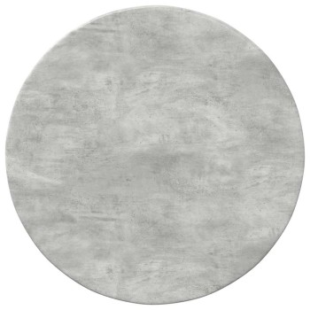 Asztallap beton szürke ø 40 x 1,5 cm faanyag