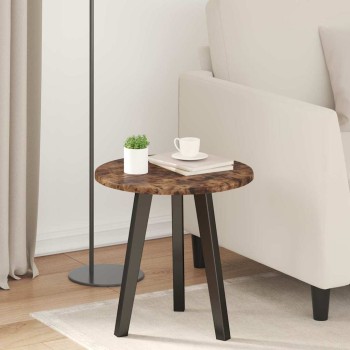 Asztallap füstölt tölgy ø 40 x 1,5 cm faanyag