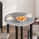 Asztallap beton szürke 60 x 60 x 1.5 cm faanyag