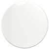 Asztallap magasfényű fehér ø 60 x 1,5 cm faanyag