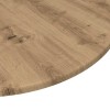 Asztallap kézműves tölgy ø 60 x 1,5 cm faanyag
