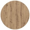 Asztallap kézműves tölgy ø 60 x 1,5 cm faanyag