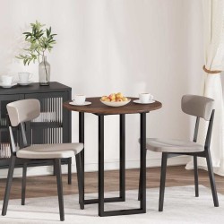 Asztallap barna tölgy 70 x 70 x 1.5 cm faanyag