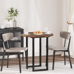 Asztallap régi fa 70 x 70 x 1.5 cm faanyag